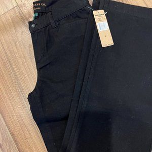 Vintage Lauren Jeans Co. Ralph Loren, black, wide leg Size 4, NWT